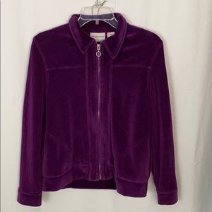 Vintage velour jacket.